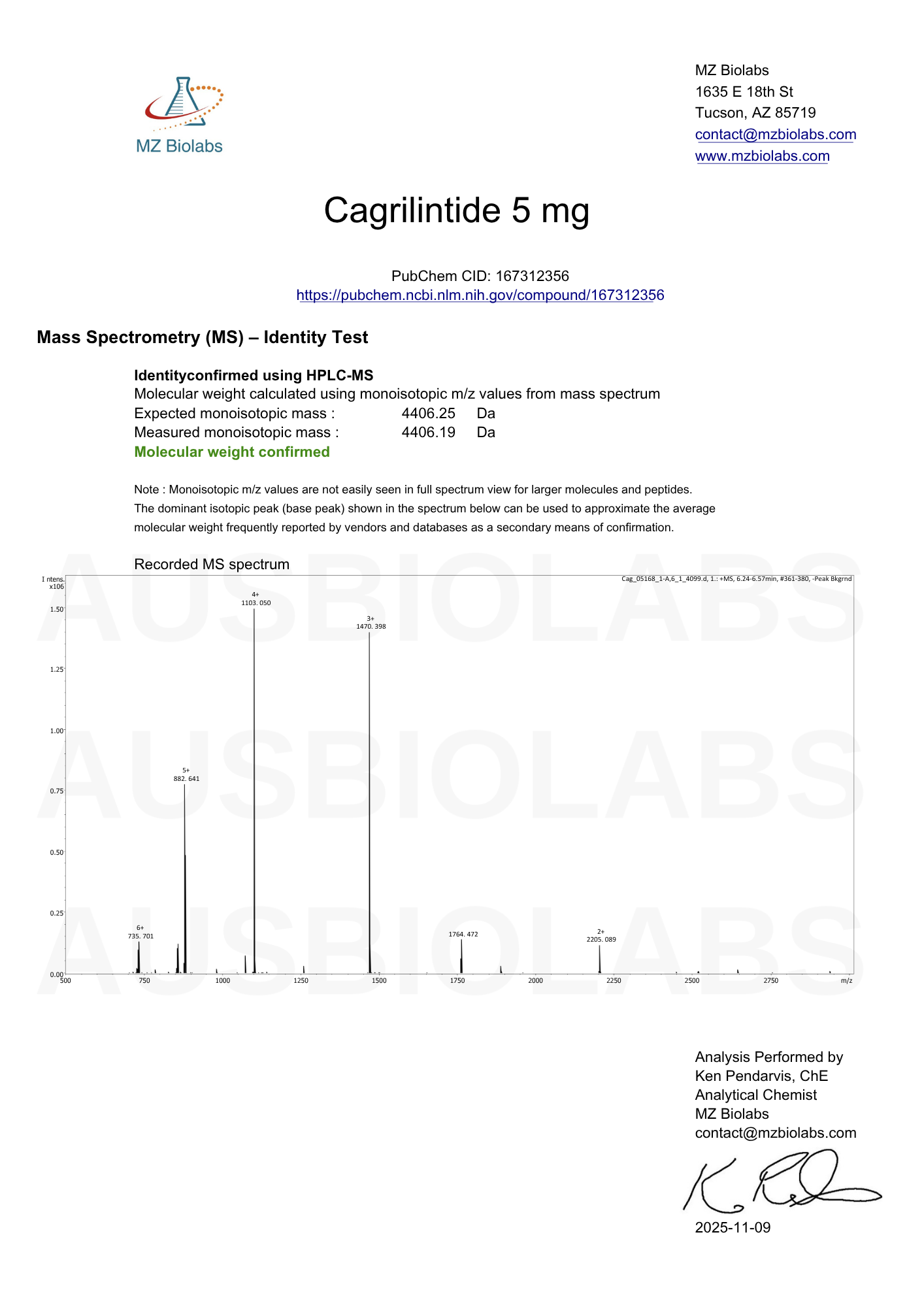 CAGRILINTIDE 5MG