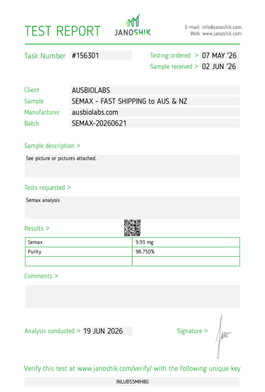 semaxausbiolabs